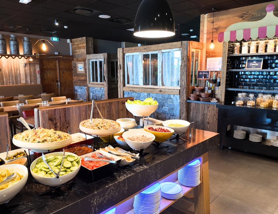 Séminaire à Annecy, buffet à volonté Neaclub, Les Balcons du lac d'Annecy