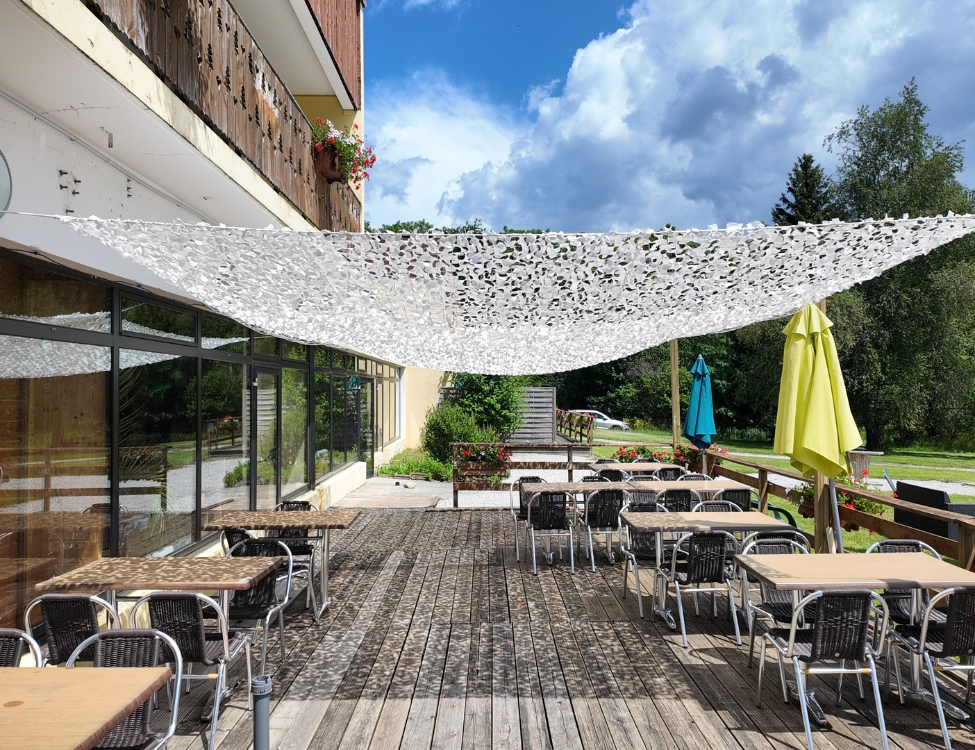 Séminaire au vert Neaclub, extérieur terrasse Les Cimes du Léman